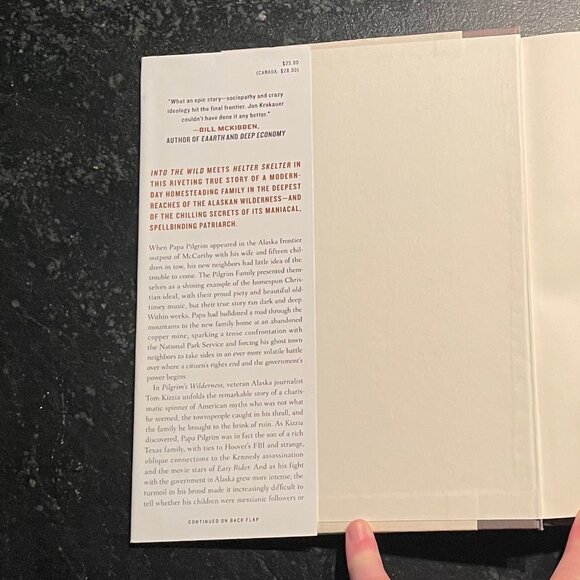 "Pilgrim's Wilderness," by Tom Kizzia, 2013 First Ed. Hardcover - Picture 5 of 8